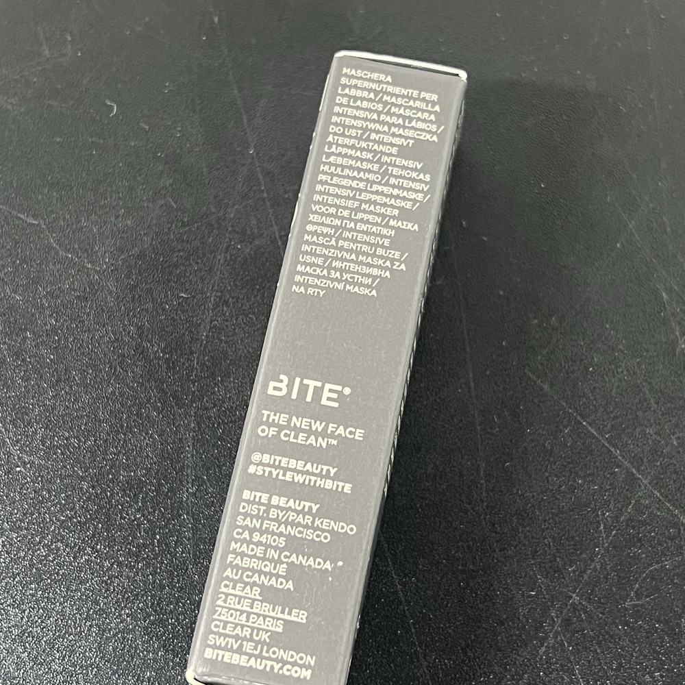 BITE Beauty Agave + Intensive Lip Mask Clear 0.17 oz 5g New SEALED In Box 1Pc - Picture 8 of 8